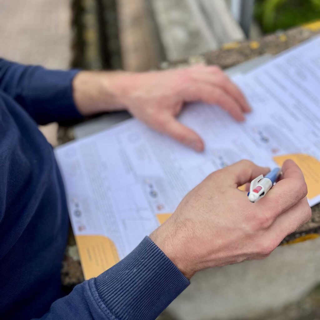 Lettre de voiture renseignée le Jour J du déménagement