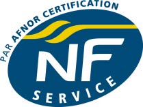 logo AFNOR certification NF service